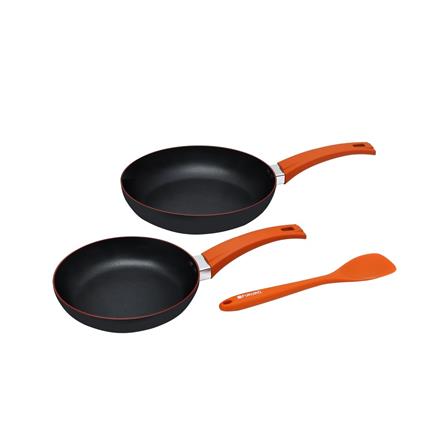 FUKURO REDI 3-PIECE NON-STICK COOKWARE SET (FP20CM + FP26CM + SILICONE SPOON)
