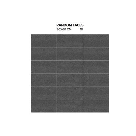 GUOCERA FLOORTILE 30X60 P-ARTECH SFR331E CHARCOAL 1.44M2