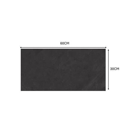 GUOCERA FLOORTILE 30X60CM P-ARDESIA SR5085D CHARCOAL 1.44M2