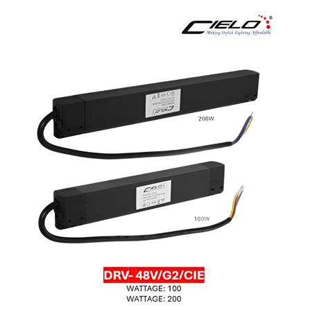 CIELO MAGNET POWER SUPPLY DRV-200W/48V/G2/CIE BLACK
