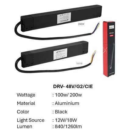 CIELO MAGNET POWER SUPPLY DRV-100W/48V/G2/CIE BLACK