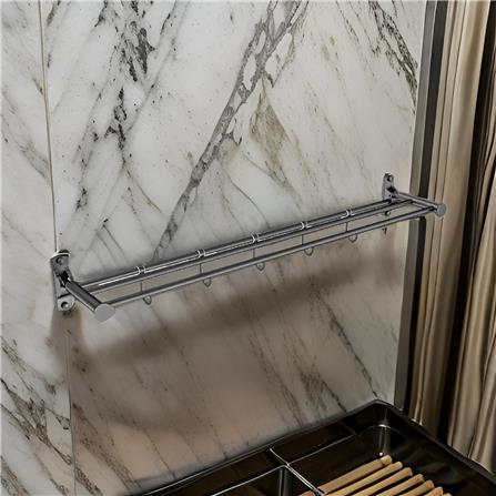 SORENTO TOWEL BAR DOUBLE SRT756-32-GM GUN METAL