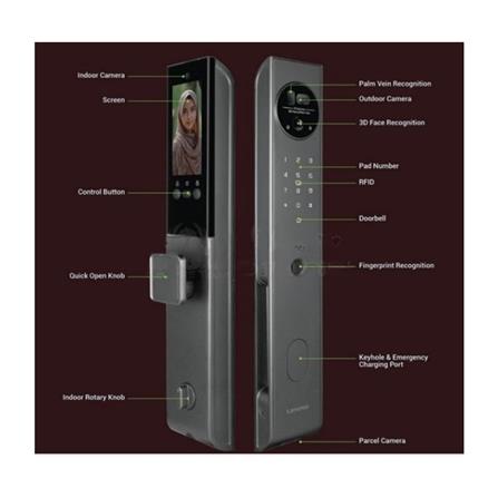 LENOVO SMART LOCK 3D FACE CAMERA X6F GREY