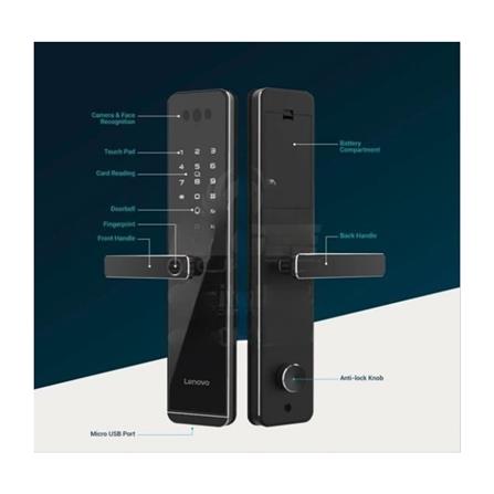 LENOVO SMART LOCK E6 PRO - PHANTOM BLACK