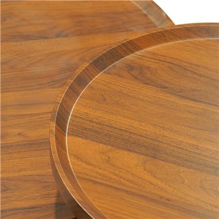 2-PIECE COFFEE TABLE SET FURDINI HEAL WALNUT [EXCLUSIVE FROM HOMEPRO THAILAND]