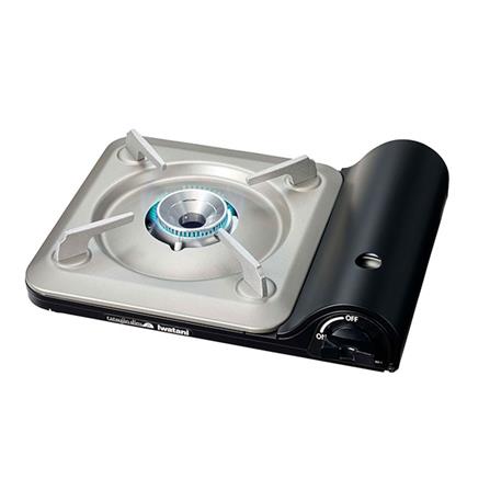 IWATANI PORTABLE TATSUJIN SLIM BETA STOVE BBQ GRILL SET CB-BS-1-T & CB-A-YPS 3.3KW BLACK