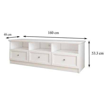 TV STAND FURDINI HELENA 160CM WHITE [EXCLUSIVE FROM HOMEPRO THAILAND]