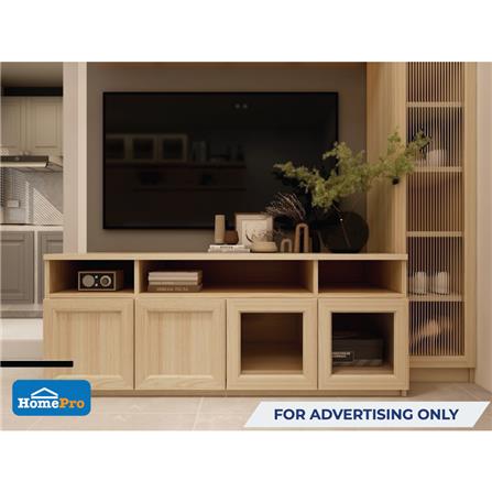 TV STAND FURDINI KEEPER 160CM PINE OAK [EXCLUSIVE FROM HOMEPRO THAILAND]