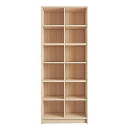 6-TIER SHELVING UNIT WITH 12 COMPARTMENTS FURDINI KEEPER PINE OAK [EXCLUSIVE FROM HOMEPRO THAILAND]
