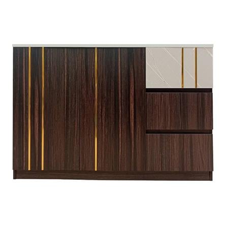 LOW CABINET FURDINI ATLANTA 120CM ACACIA/GREY [EXCLUSIVE FROM HOMEPRO THAILAND]