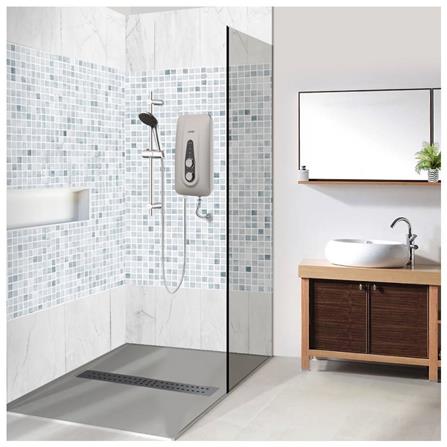 JOVEN SHOWER HEATER DC PUMP WITH HAND SHOWER SB11iP DARK GREY-2