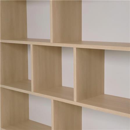 SHELVING UNIT WITH 13 COMPARTMENTS FURDINI HPN-14 WHITE OAK/WHITE [EXCLUSIVE FROM HOMEPRO THAILAND]