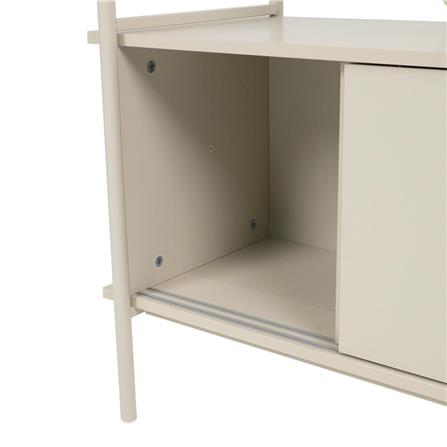 3-TIER SHELVING UNIT FURDINI SECA BS-1741ML 80CM CREAM [EXCLUSIVE FROM HOMEPRO THAILAND]