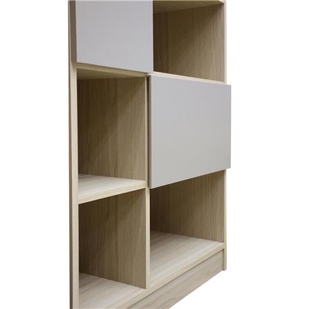 SHELVING UNIT FURDINI PROGRET PSP-9367 80CM OAK
