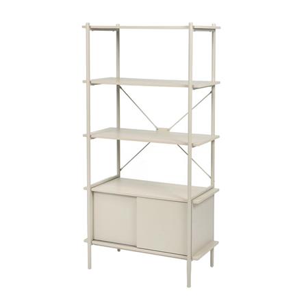 5-TIER SHELVING UNIT FURDINI SECA BS-1741MH 80CM CREAM [EXCLUSIVE FROM HOMEPRO THAILAND]