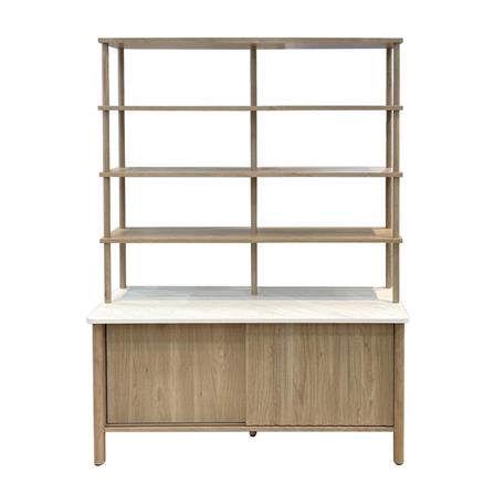 MULTIFUNCTIONAL SHELVING UNIT FURDINI TERRA 119CM OAK [EXCLUSIVE FROM HOMEPRO THAILAND]