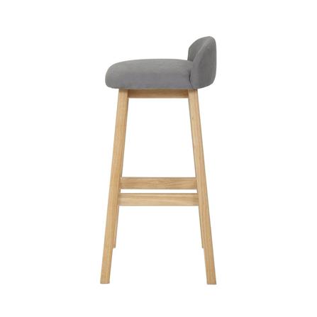 BAR STOOL FURDINI CONIC GREY [EXCLUSIVE FROM HOMEPRO THAILAND]