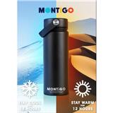 MONTIGO 18OZ ACE BOTTLE 530ML-BLACK -MTG-ACE2/BLK18OZ