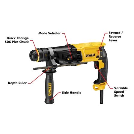 DEWALT 28MM ROTARY HAMMER D25144K-XD