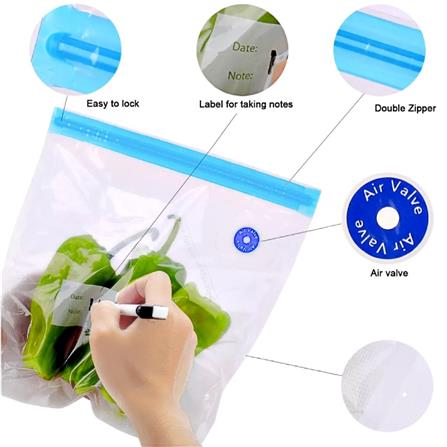 KLEENZPRO FOOD VACUUM KIT WITH PUMP