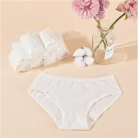 KLEENZPRO 100% COTTON DISPOSSABLE UNDERWEAR (WOMEN) - L