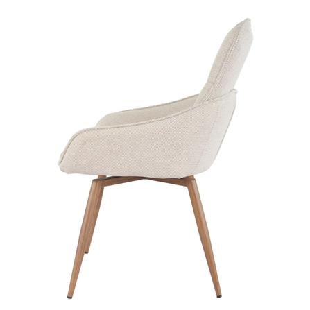SWIVEL DINING CHAIR FURDINI MABEL BROWN [EXCLUSIVE FROM HOMEPRO THAILAND]