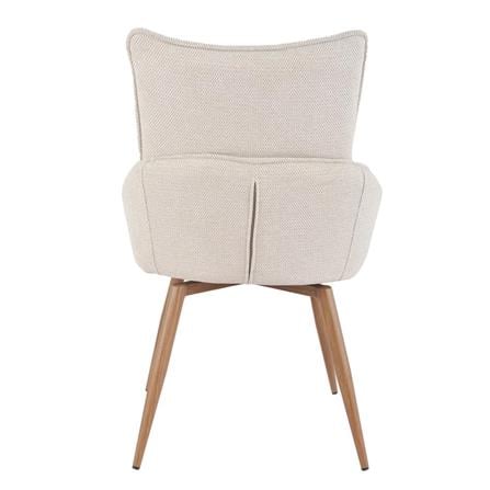 SWIVEL DINING CHAIR FURDINI MABEL BROWN [EXCLUSIVE FROM HOMEPRO THAILAND]