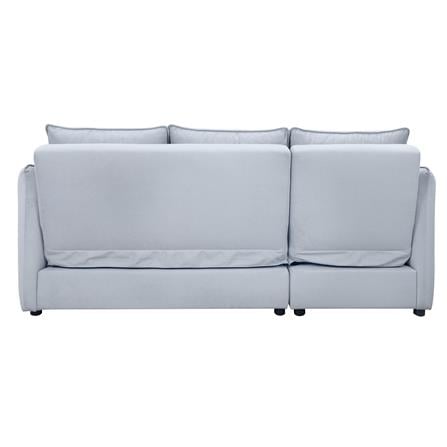 LEFT-HAND FACING L-SHAPED SOFA FURDINI MARCEL PET FRIENDLY GREY [EXCLUSIVE FROM HOMEPRO THAILAND]