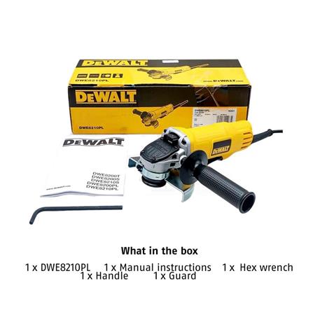 DEWALT 5" ANGLE GRINDER 850W DWE8210PL-XD (PADDLE SWITCH)