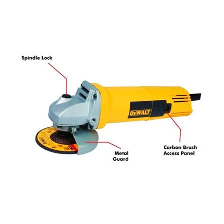 DEWALT 4" ANGLE GRINDER 680W DW810B-XD (TOGGLE SWITCH)