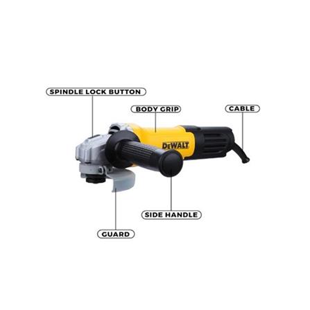 DEWALT 4" ANGLE GRINDER 750W DWE750T-XD (TOGGLE SWITCH)
