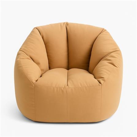 HOME LIVING STYLE BEAN BAG MACARON 75X68X50CM CARAMEL