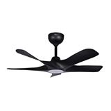 FIERO CEILING FAN ALVIA LED 5BLADE 56 INCH MATTE BLACK