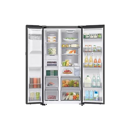 SAMSUNG SIDE BY SIDE REFRIGERATOR RS90F65ANFME 594L BLACK