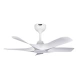 FIERO CEILING FAN ALVIA LED 5BLADE 48 INCH MATTE WHITE