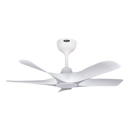 FIERO CEILING FAN ALVIA LED 5BLADE 48 INCH MATTE WHITE