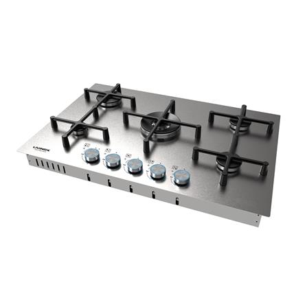LIVINOX BUILT IN GAS HOB LGH-E765L 5B 5BURNER 5.5KW 88CM 4kW+3.0kW+2X1.75kW+1.0kW