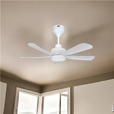 FIERO CEILING FAN ASTON LED 42 INCH 5 BLADE MATTE WHITE
