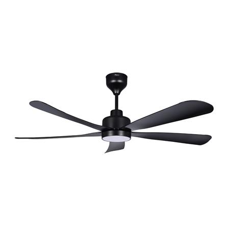 FIERO CEILING FAN ASTON LED 56 INCH 5 BLADE MATTE BLACK