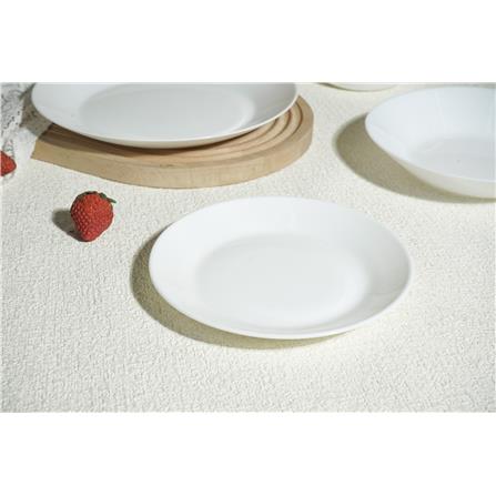 COSSY OPAL GLASS DINNER PLATE 10IN NNP100X