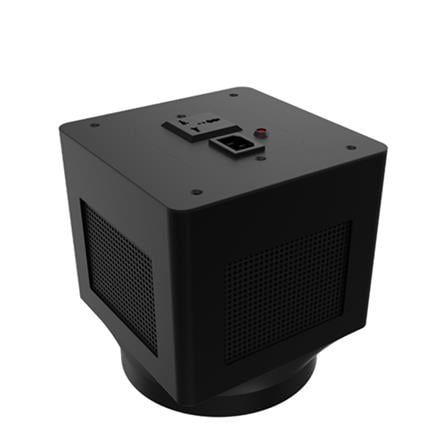 ELBA INDUCTION HOB WITH INTEGRATED HOOD EIH-Q7728PS(BK) BLACK 73CM 800M3/H PLASMA PRO+TECHNOLOGY