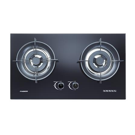 FABER FLEXIBLE CUT OUT GAS HOB FBIH-G752B520TG BLACK 2 BURNERS 5.2KW 75CM