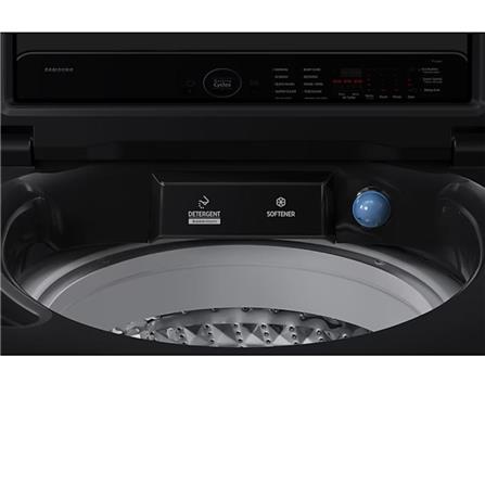 SAMSUNG TOP LOAD WASHING MACHINE WA80F15S5BFQ 15KG BLACK CAVIAR
