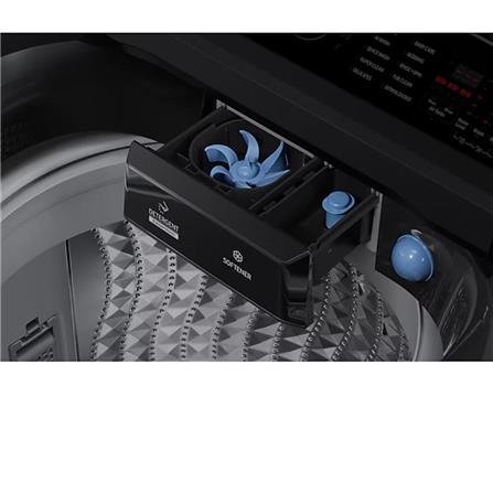 SAMSUNG TOP LOAD WASHING MACHINE WA80F15S5BFQ 15KG BLACK CAVIAR