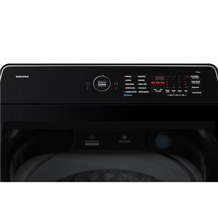 SAMSUNG TOP LOAD WASHING MACHINE WA80F21B9BFQ 21KG BLACK CAVIAR