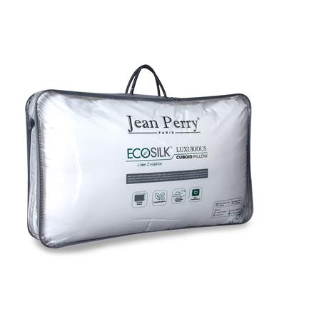JEAN PERRY ECOSILK LUXURIOUS CUBOID PILLOW