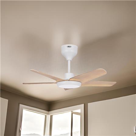 FIERO CEILING FAN FREYA LED 36 INCH 5 BLADE PINE WOOD