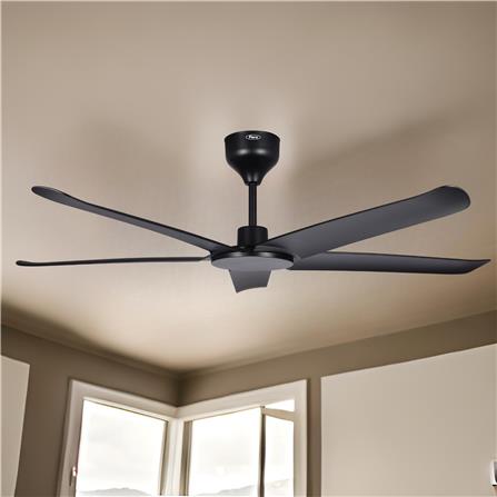 FIERO CEILING FAN FREYA 56 INCH 5 BLADE MATTE BLACK