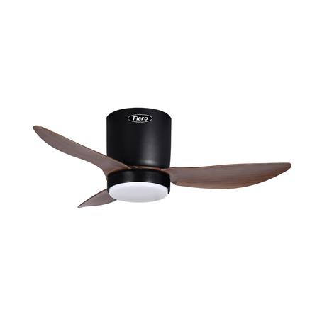 FIERO CEILING FAN JULIET LED 36 INCH 3 BLADE WALNUT