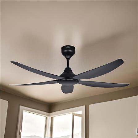 FIERO CEILING FAN MIYA 56 INCH 5 BLADE MATTE BLACK